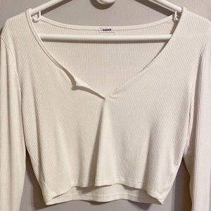 Garage Long Sleeve Crop
